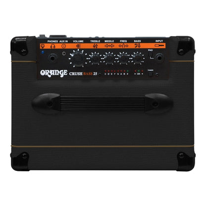 Orange Crush Bass 25 Combo Guitar Amplifier, Black