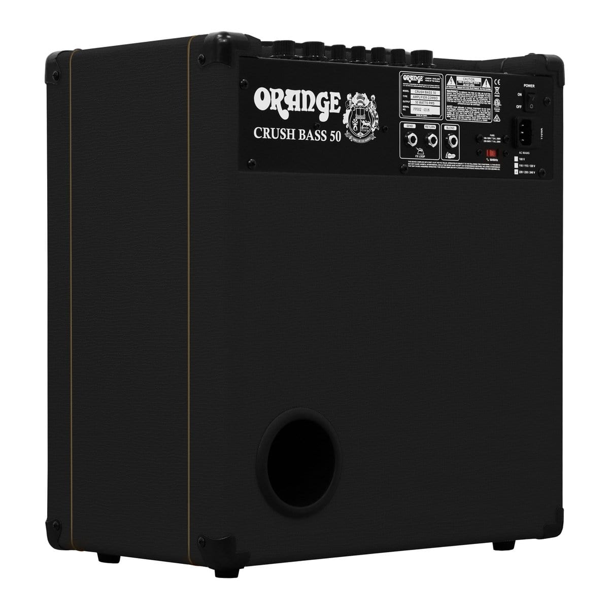 Orange Crush Bass 50 Guitar Amplifier Combo (Black)