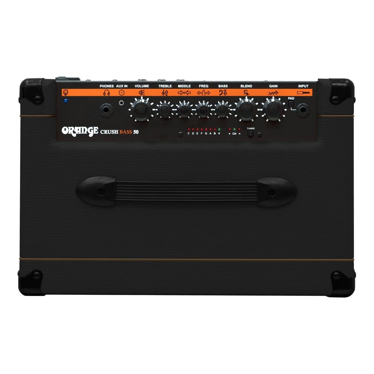 Orange Amplifier Orange Crush Bass 50 Combo, Black