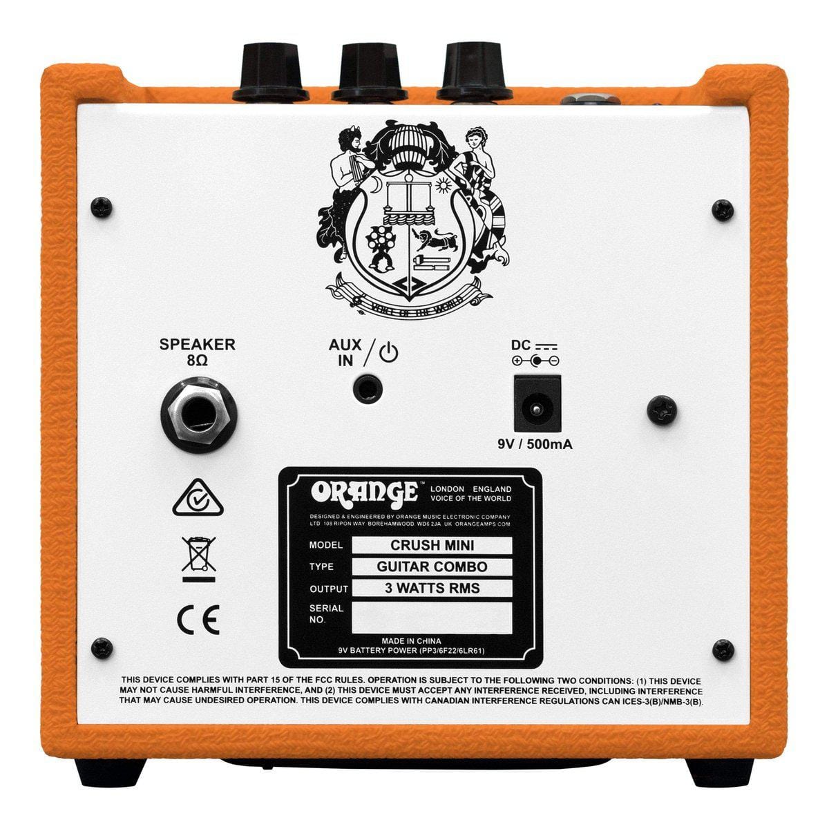 Orange Guitar Amp - Crush Mini