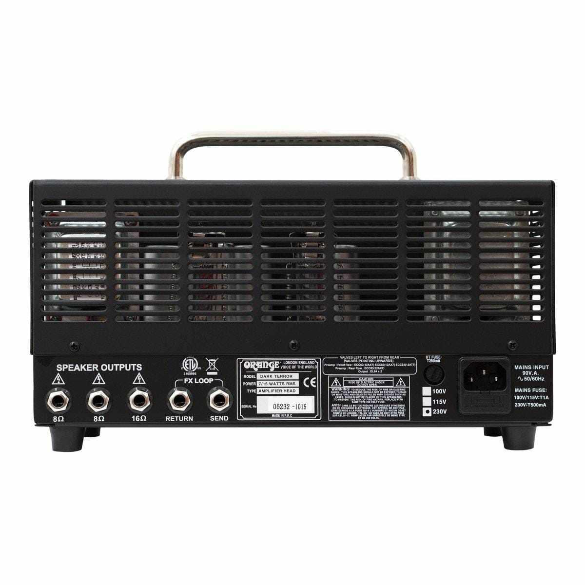Orange Guitar Amplifier - Dark Terror Head