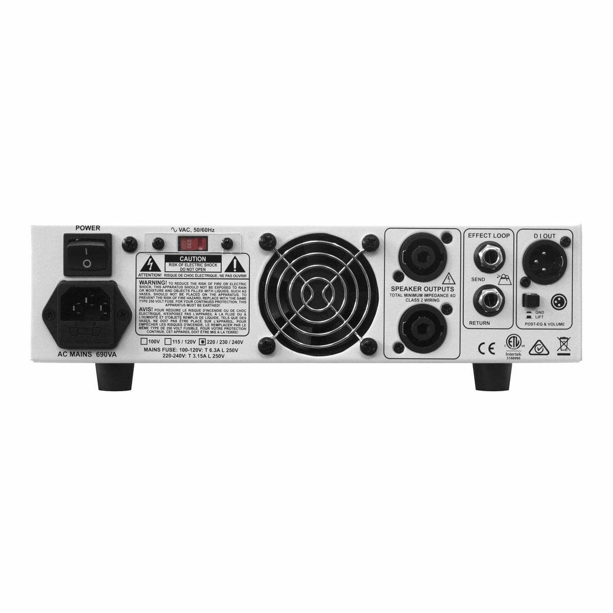 Orange Guitar Amplifier - Little Bass Thing 500W Bass Amp with Parametric Mid EQ & Compression