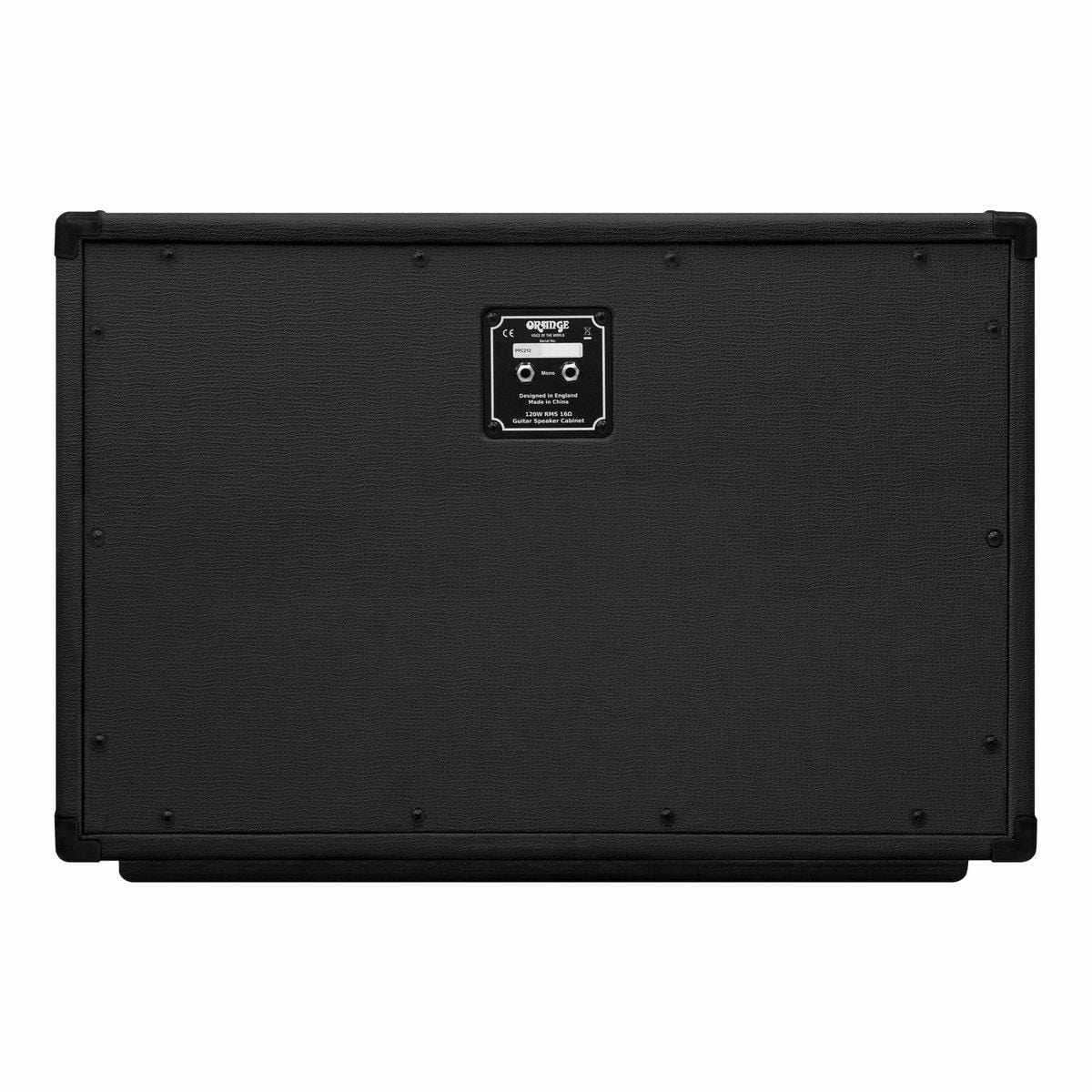 Orange Guitar Amplifier - PPC212 2x12 Closed Back Cabinet