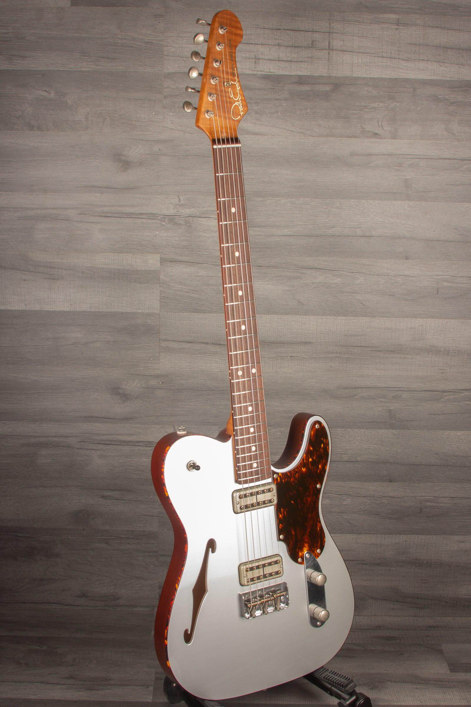 Patrick James Eggle Oz-T Thinline Firemist Silver #30797