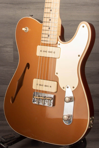 Patrick James Eggle 'OZ Thinline Electric Guitar - Firemist Gold s#30948