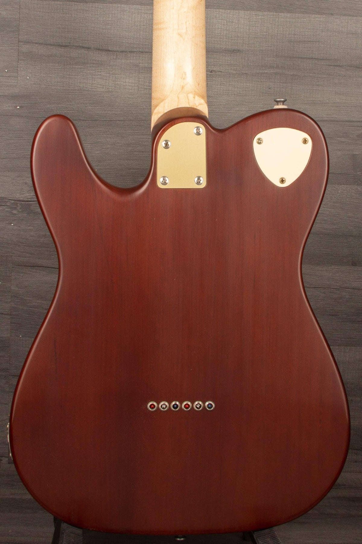 Patrick James Eggle 'OZ Thinline Electric Guitar - Firemist Gold s#30948