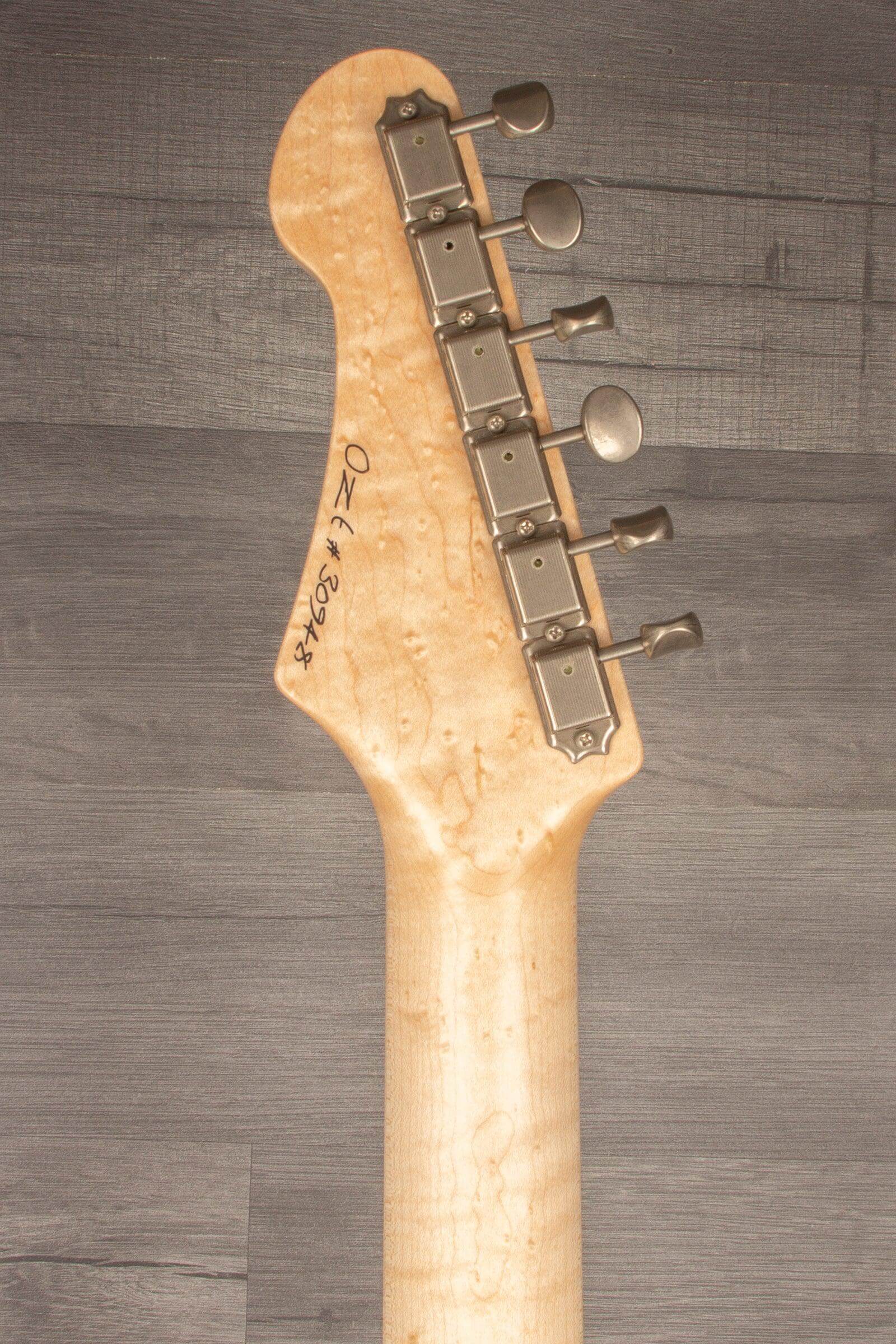 Patrick James Eggle 'OZ Thinline Electric Guitar - Firemist Gold s#30948