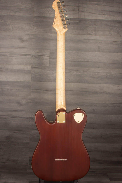 Patrick James Eggle 'OZ Thinline Electric Guitar - Firemist Gold s#30948