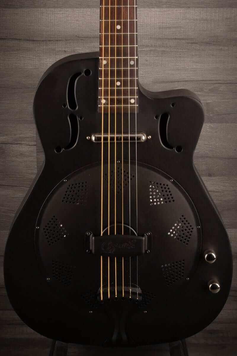 USED - Ozark Slimline Resonator with Cutaway, Black