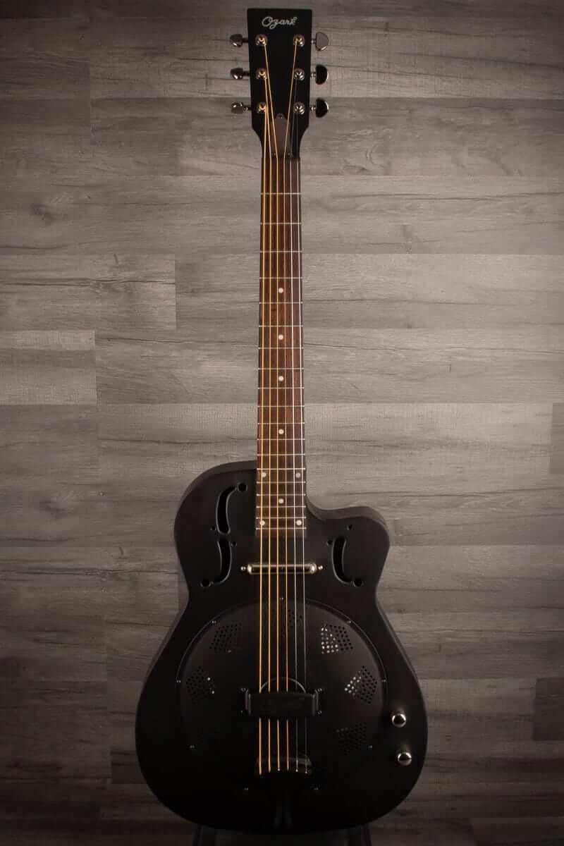 USED - Ozark Slimline Resonator with Cutaway, Black