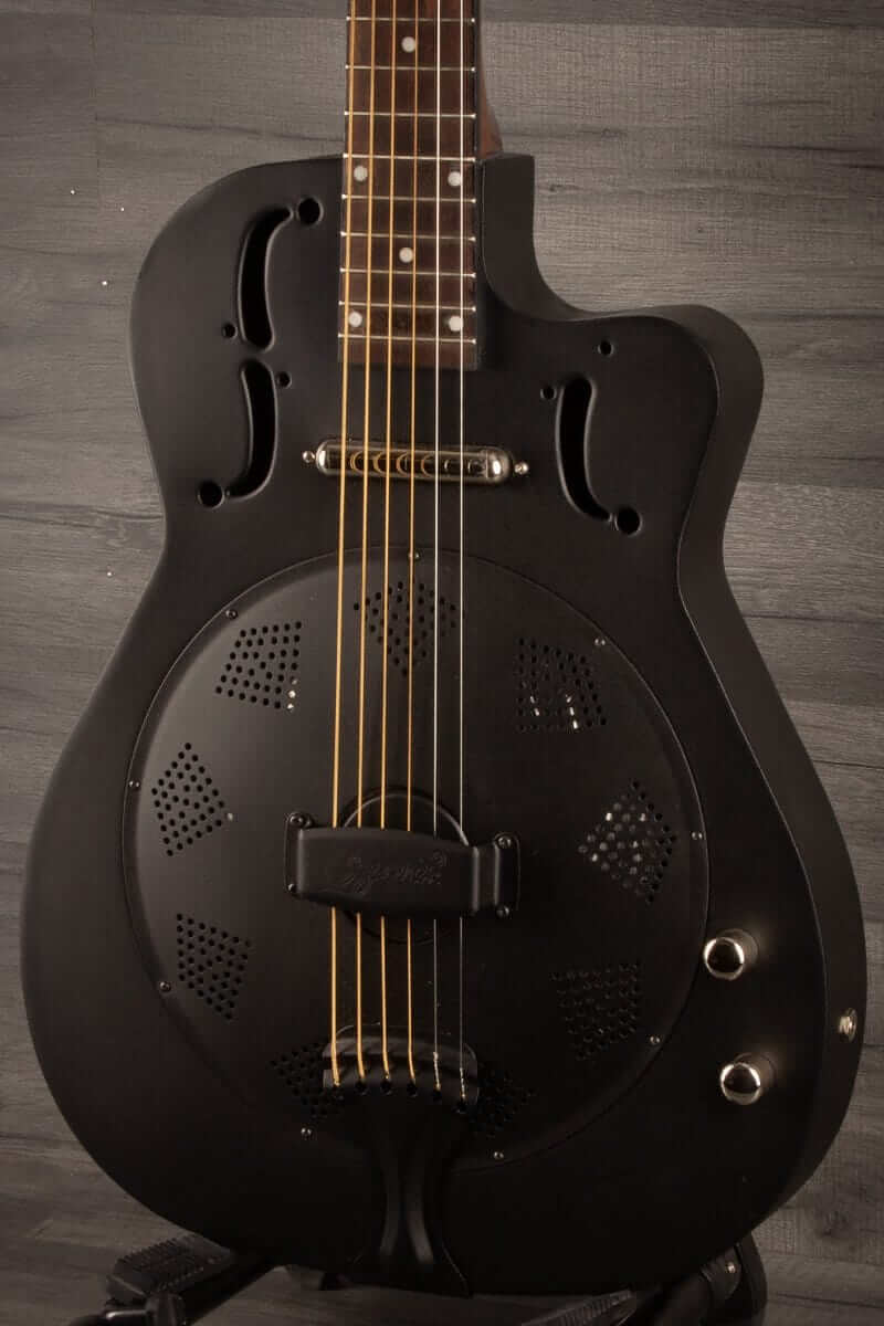 USED - Ozark Slimline Resonator with Cutaway, Black