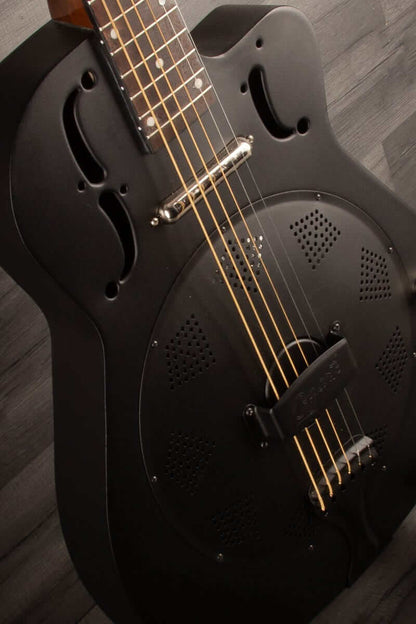 USED - Ozark Slimline Resonator with Cutaway, Black