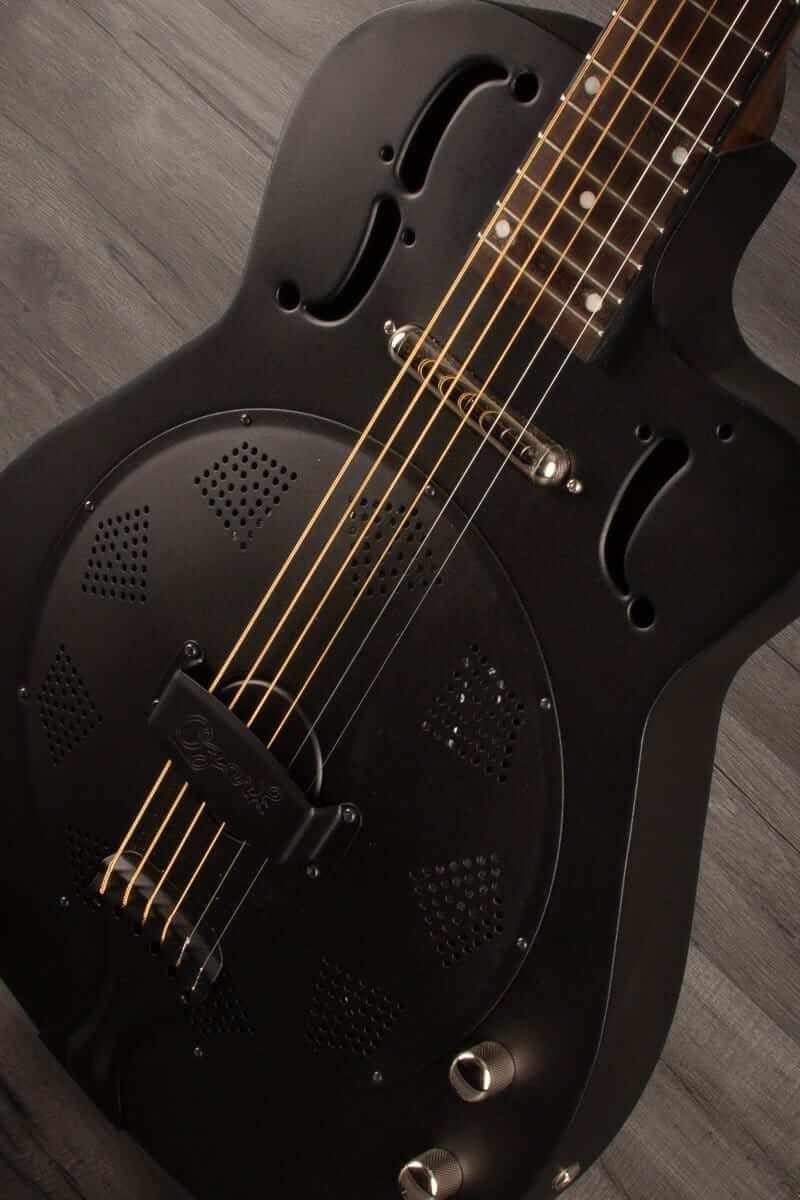USED - Ozark Slimline Resonator with Cutaway, Black