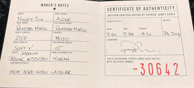 Patrick James Eggle 96 Candy Apple Red