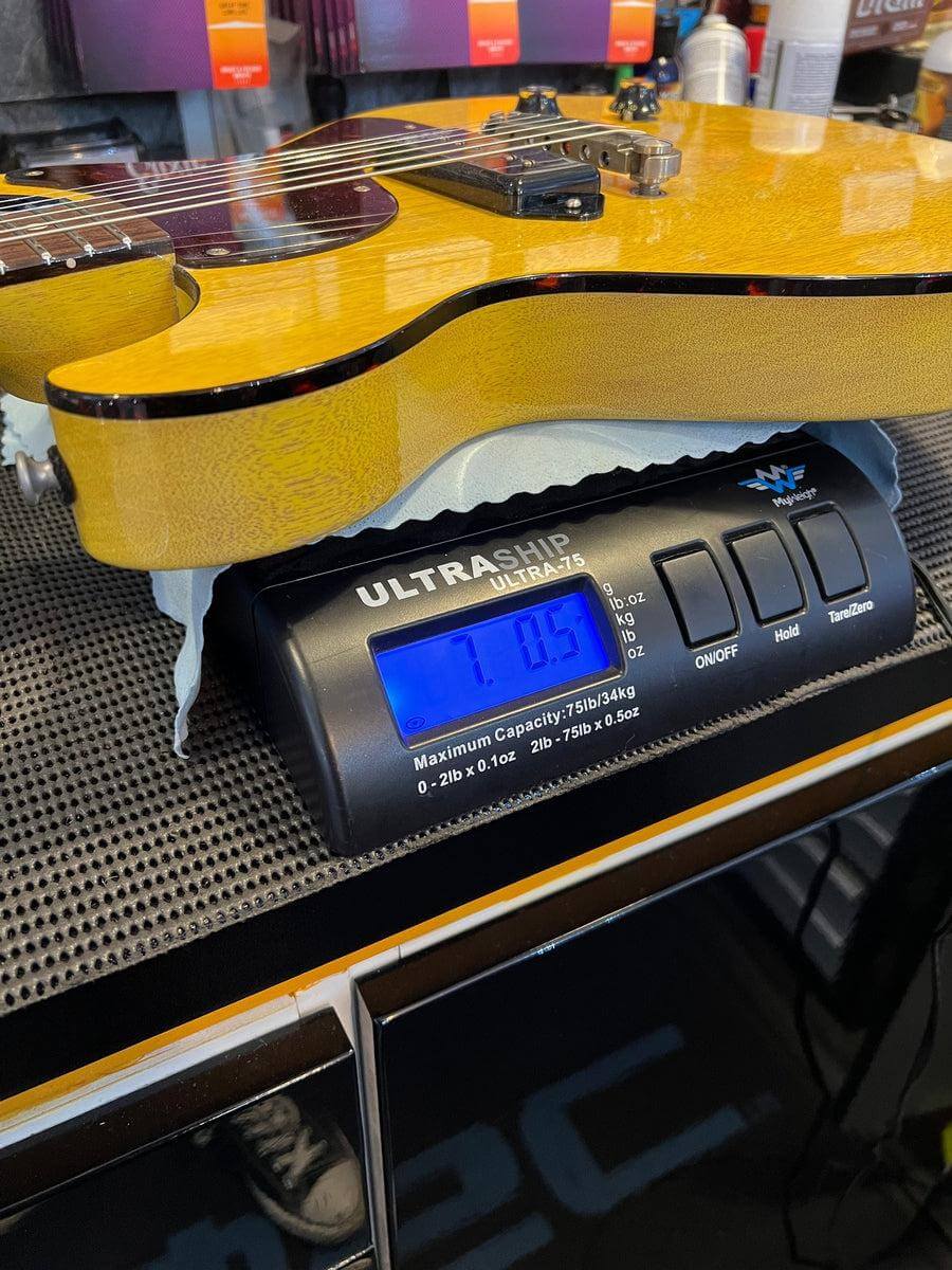 Patrick James Eggle Macon Junior DC Electric Guitar - TV Yellow s#30518