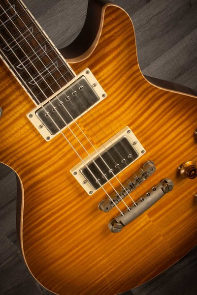 Patrick James Eggle Macon Carved Top - Faded Tobacco Burst