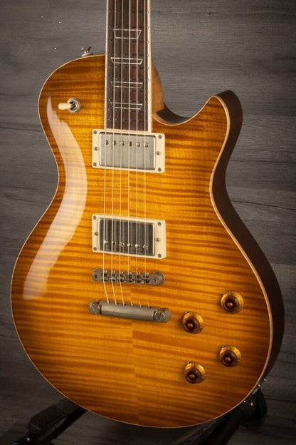 Patrick James Eggle Macon Carved Top - Faded Tobacco Burst