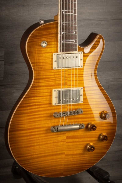 Patrick James Eggle Macon Carved Top - Faded Tobacco Burst