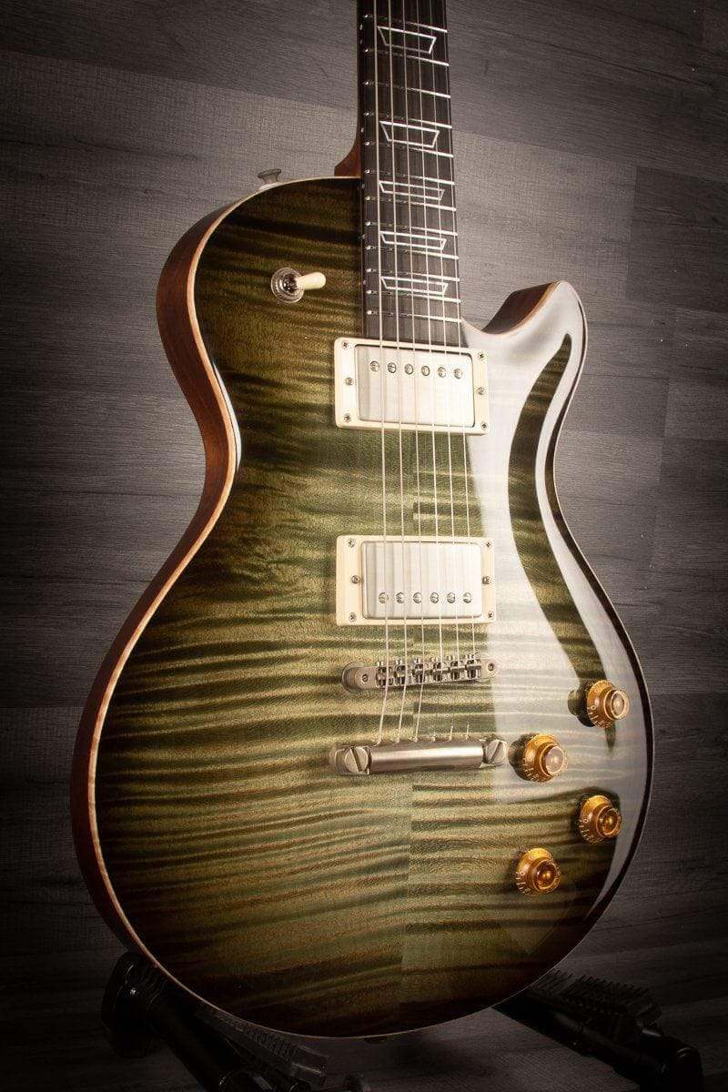 Patrick James Eggle Macon Carved Top -Forest Green Burst