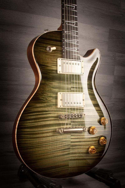 Patrick James Eggle Macon Carved Top -Forest Green Burst