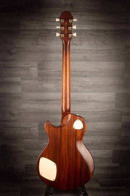 Patrick James Eggle Macon Carved Top -Forest Green Burst