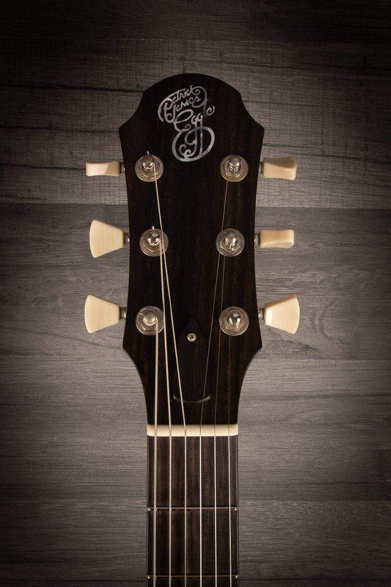 Patrick James Eggle Macon Carved Top -Forest Green Burst