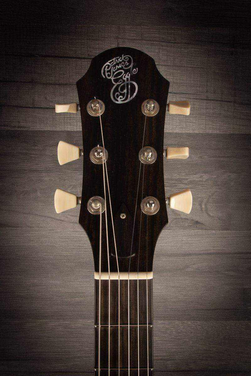 Patrick James Eggle Macon Carved Top -Forest Green Burst