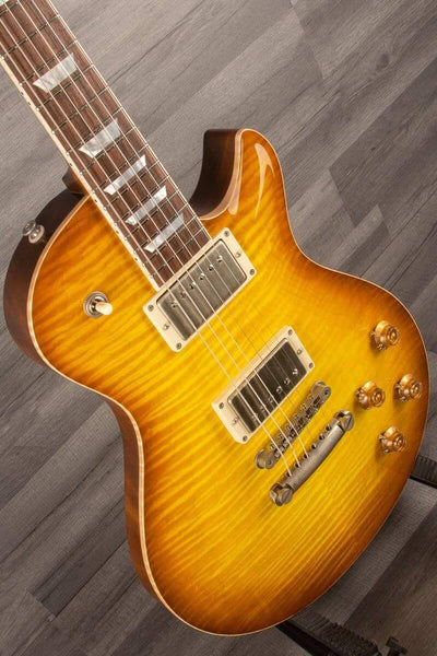 Patrick James Eggle Macon Carved Top - Lemon Burst