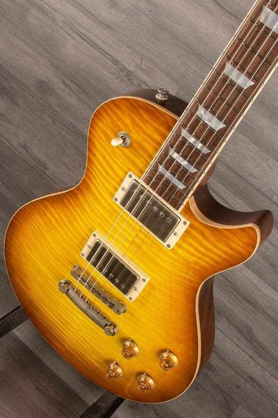 Patrick James Eggle Macon Carved Top - Lemon Burst