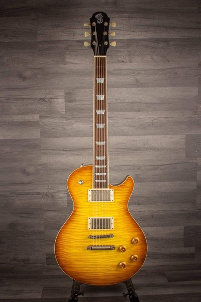 Patrick James Eggle Macon Carved Top - Lemon Burst