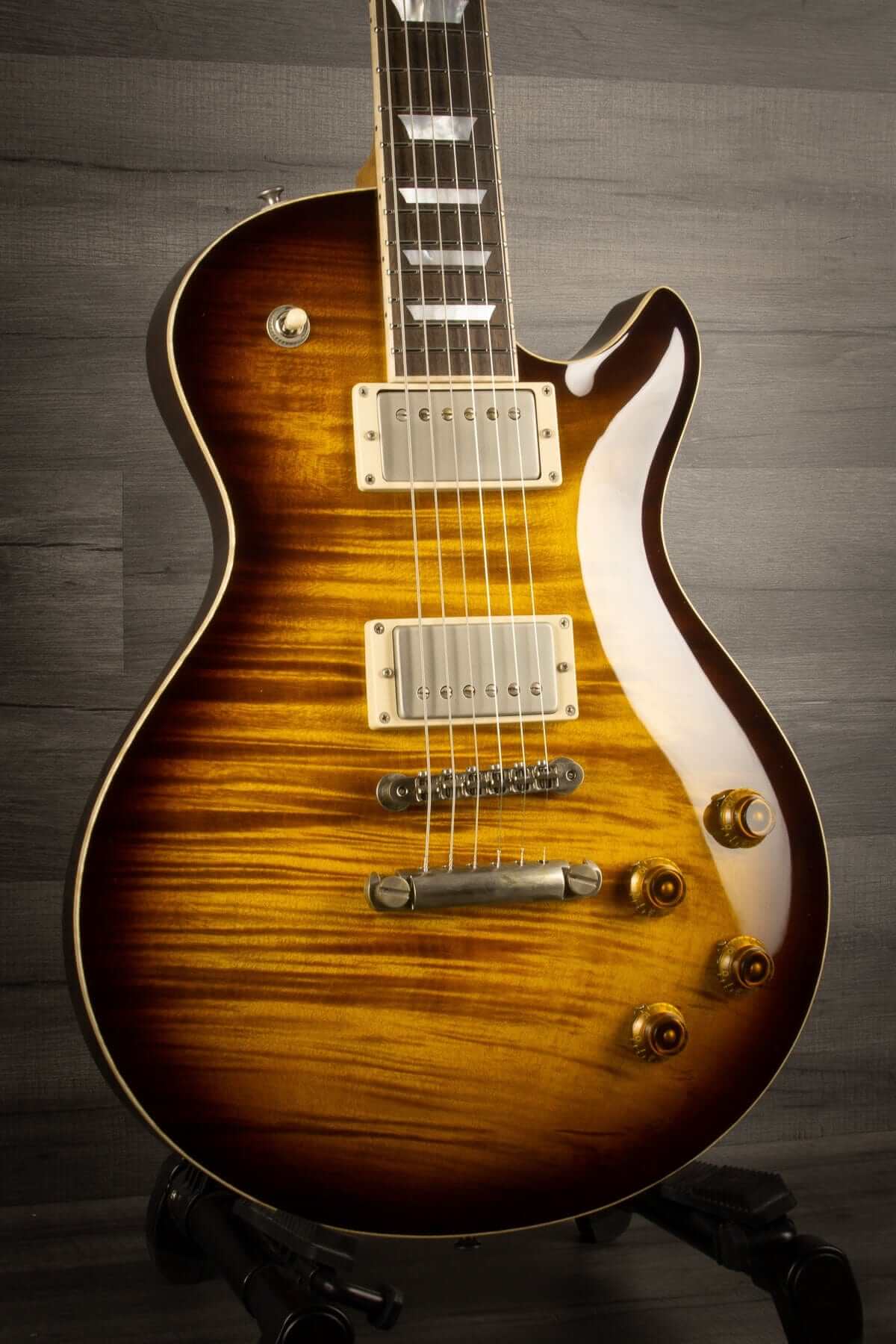 Patrick James Eggle Macon Carved Top - TobaccoBurst
