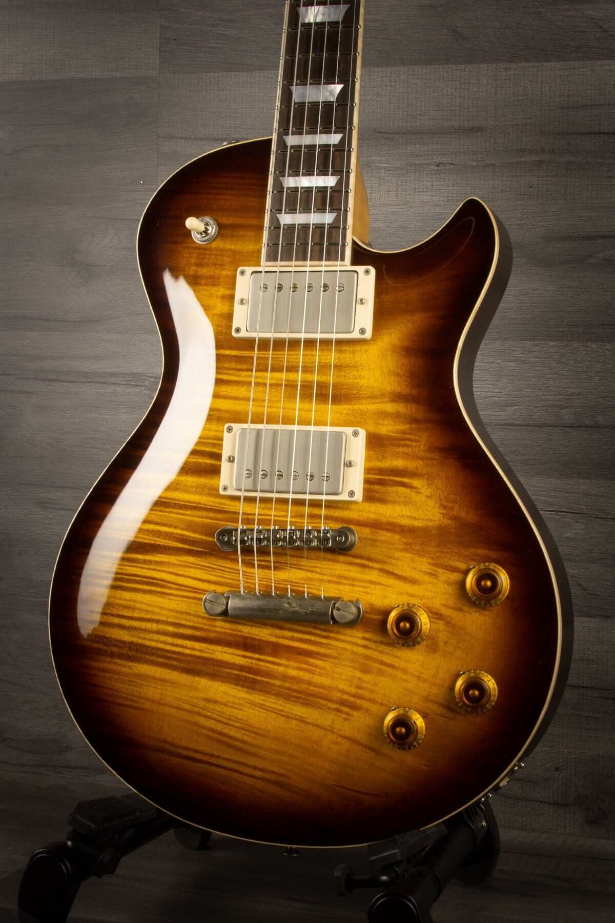 Patrick James Eggle Macon Carved Top - TobaccoBurst