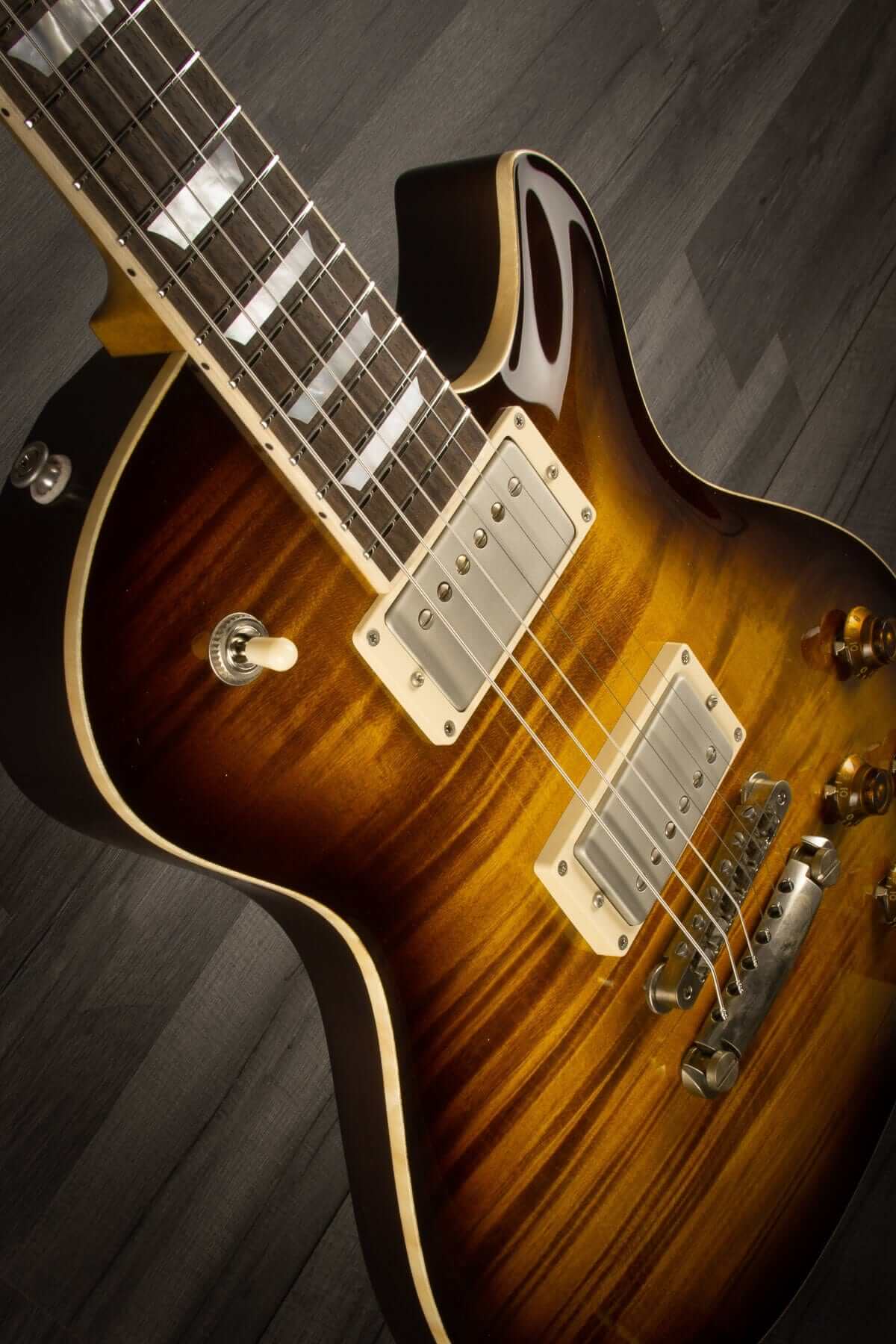 Patrick James Eggle Macon Carved Top - TobaccoBurst
