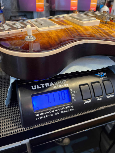 Patrick James Eggle Macon Carved Top - TobaccoBurst