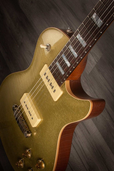 Patrick James Eggle Macon Carved Top - Vintage Gold Top