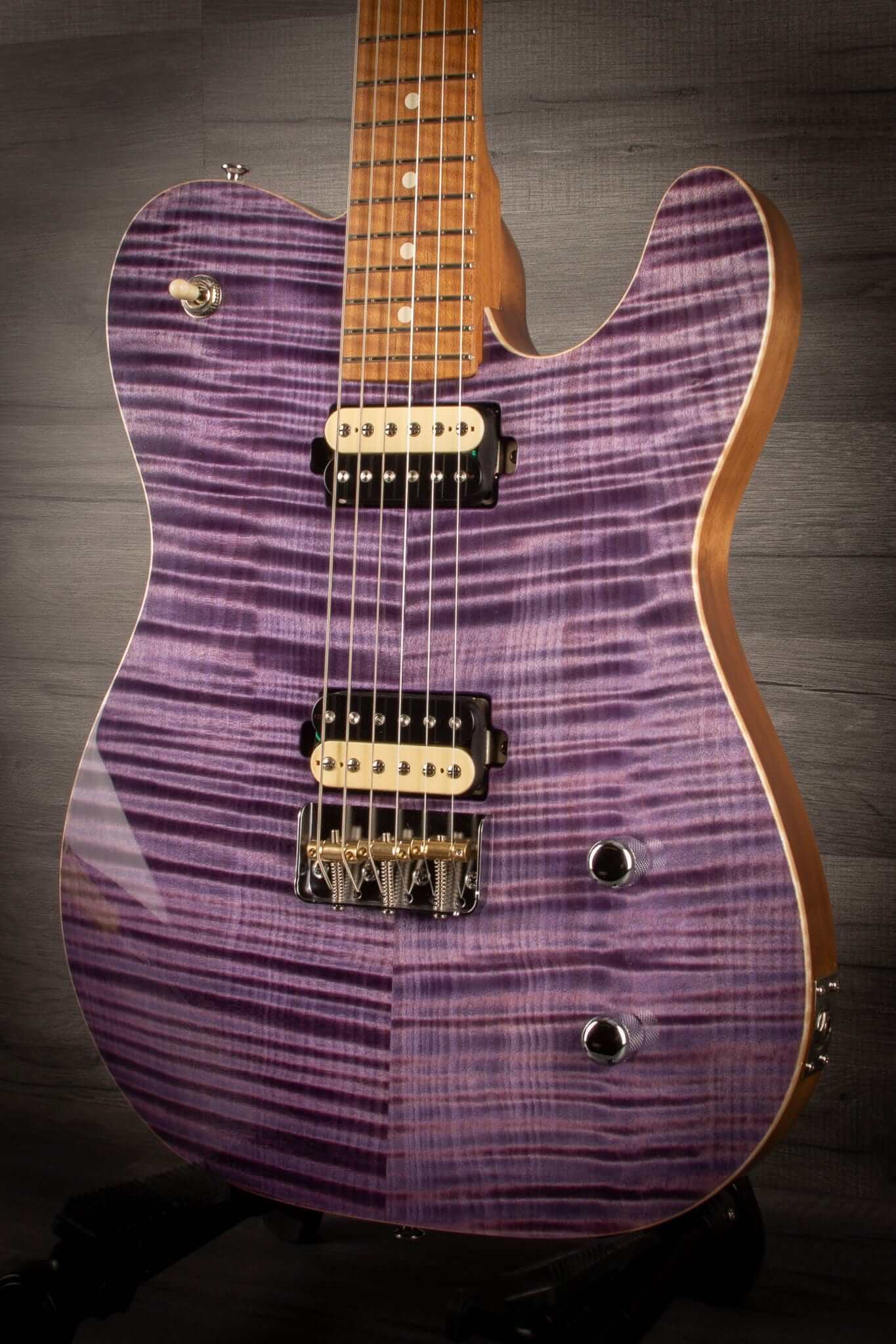 Patrick Eggle Electric Guitar Patrick Eggle 'OZ-T Droptop Purple s#30795