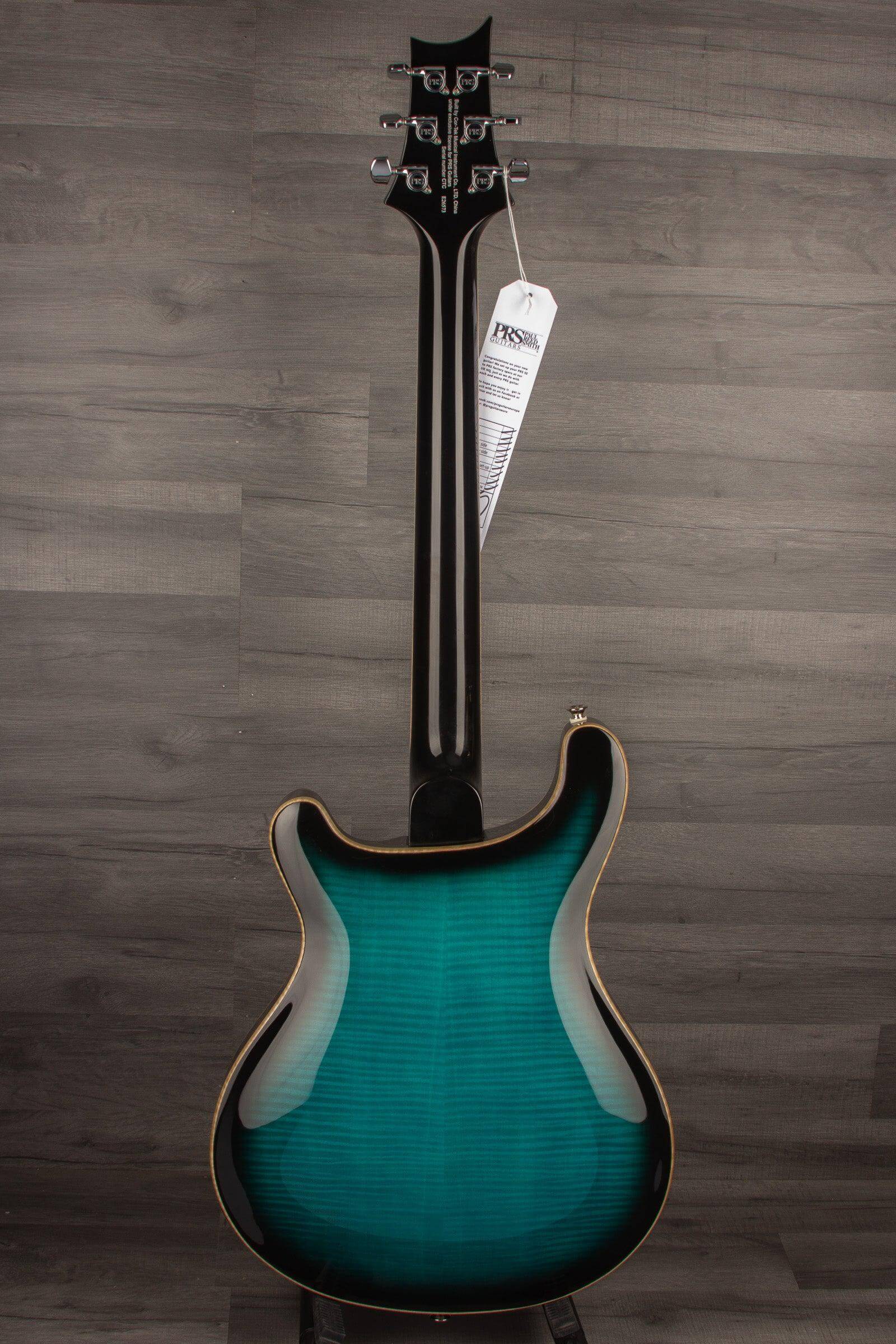 PRS - SE Hollowbody II Piezo Peacock Blue Smokeburst