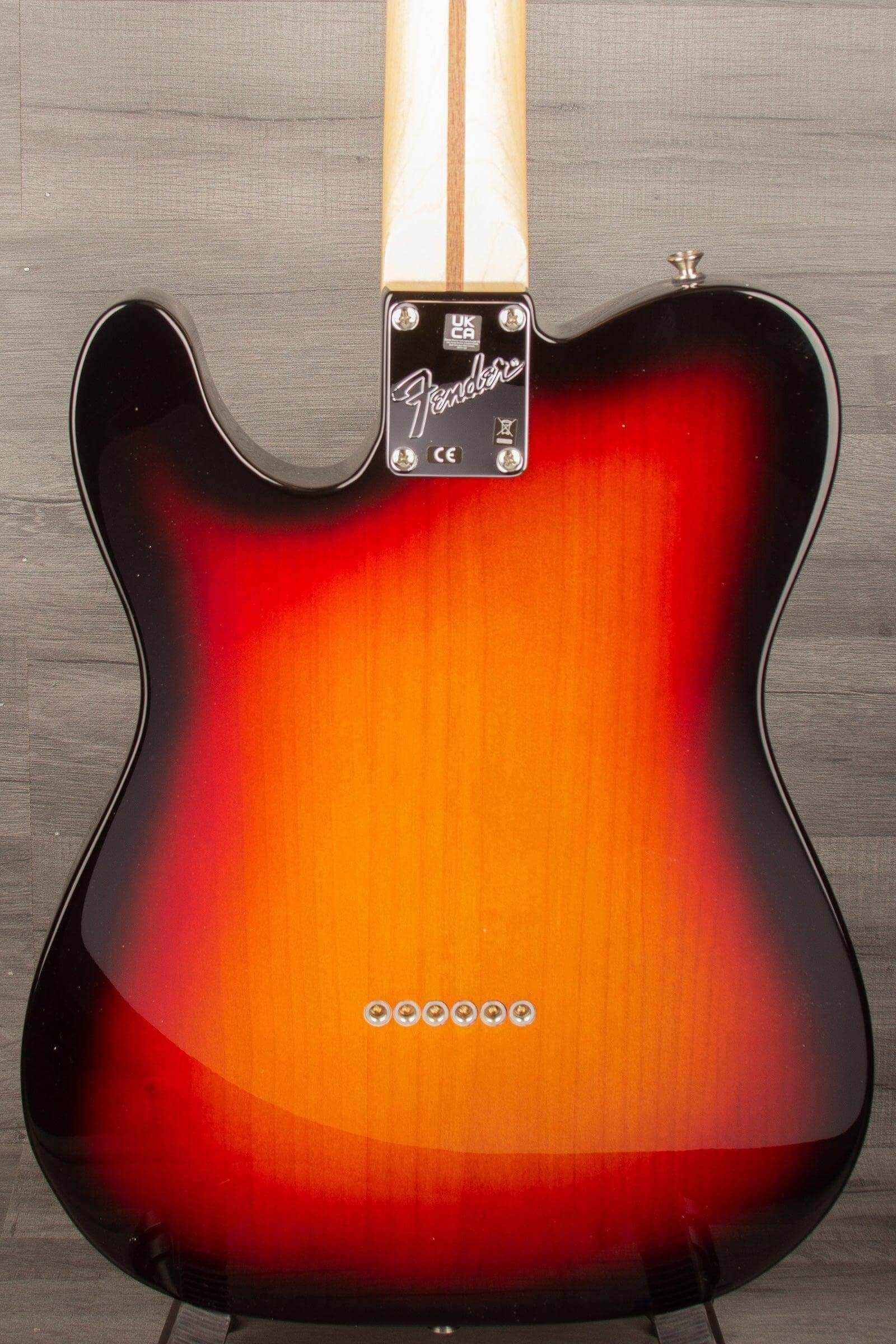 Fender American Performer Telecaster HS Electric Guitar - 3 Colour Sunburst MN