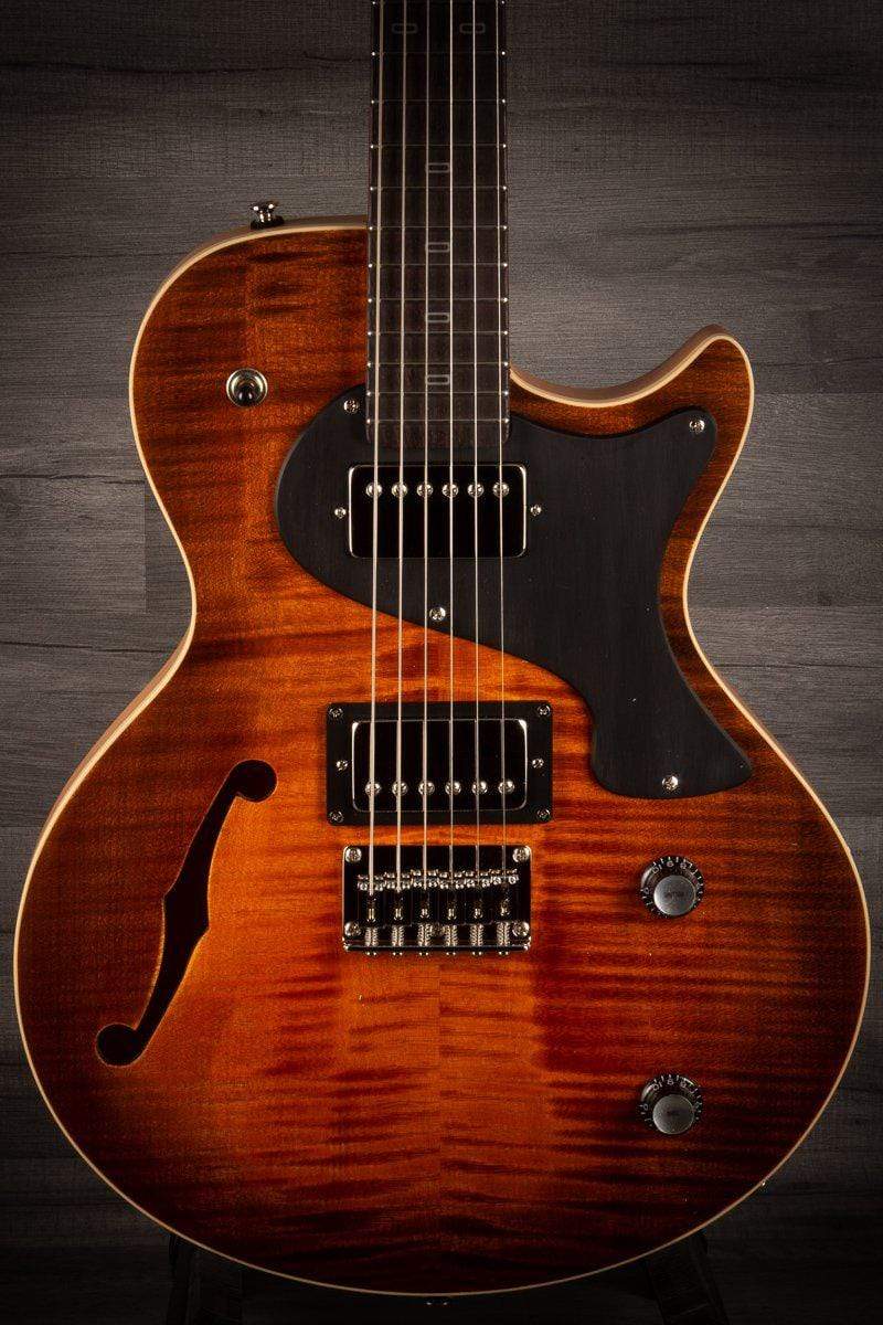 PJD Guitars Electric Guitar PJD Guitars Carey Ltd - Coco Burst