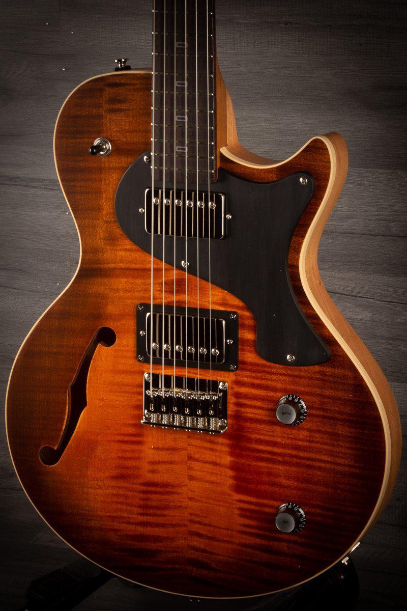 PJD Guitars Electric Guitar PJD Guitars Carey Ltd - Coco Burst