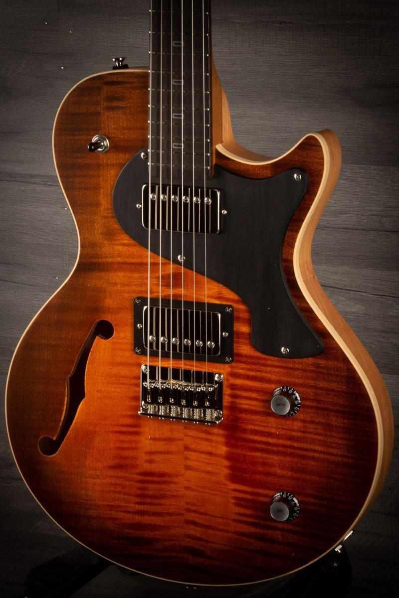 PJD Guitars Carey Ltd - Coco Burst