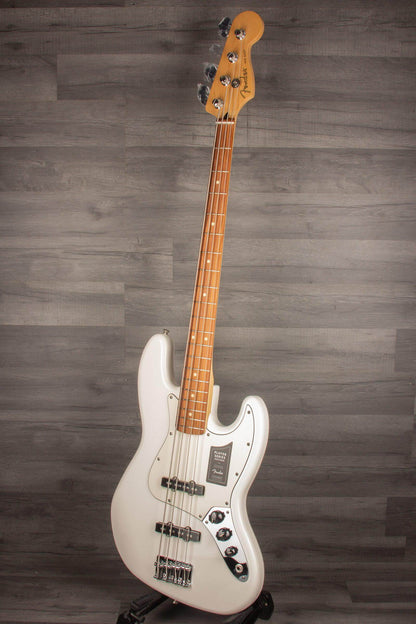 Fender Player Jazz Bass Guitar, Pau Ferro Fingerboard - Polar White