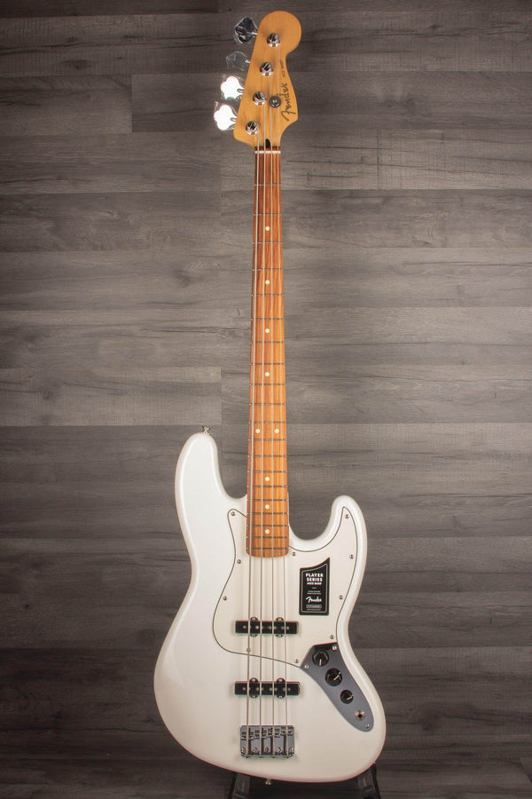 Fender Player Jazz Bass®, Pau Ferro Fingerboard, Polar White - MusicStreet