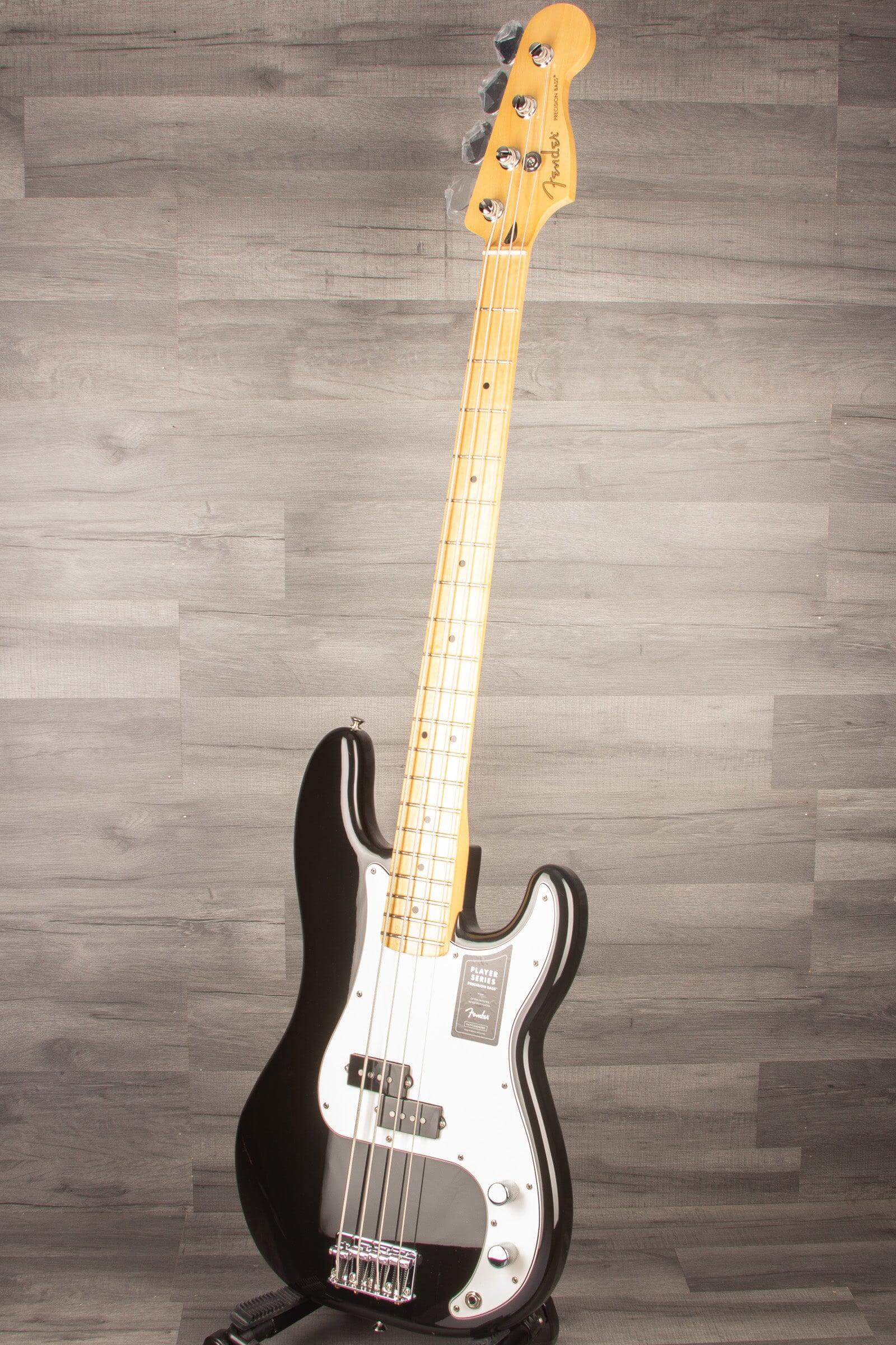Fender Player Precision Bass Guitar MN - Black