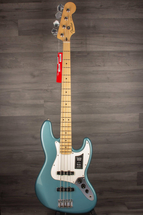 Fender Player Jazz Bass®, Maple Neck, Tidepool - MusicStreet