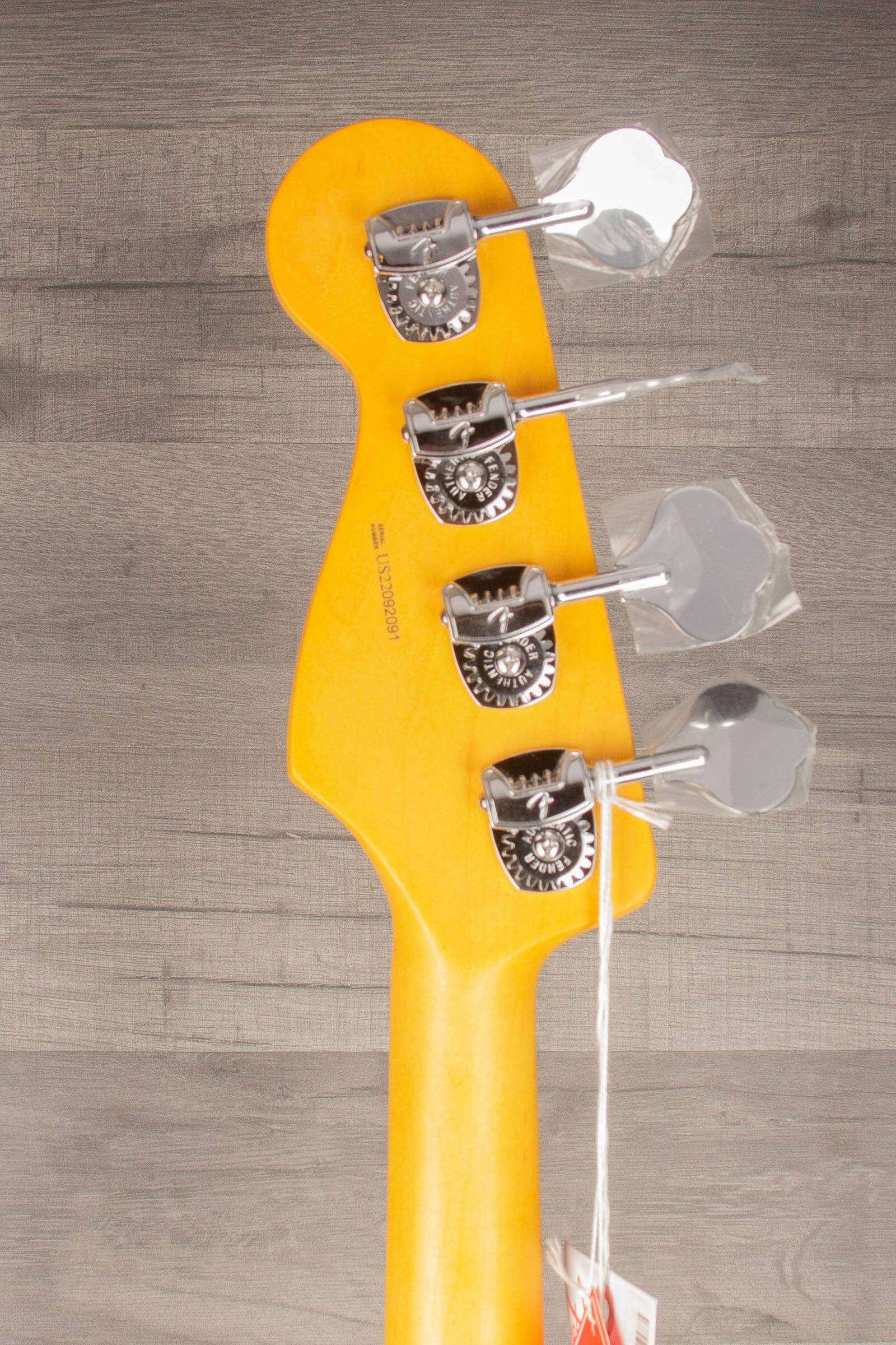 Fender American Professional II Jazz Bass Guitar, Maple Neck - Olympic White