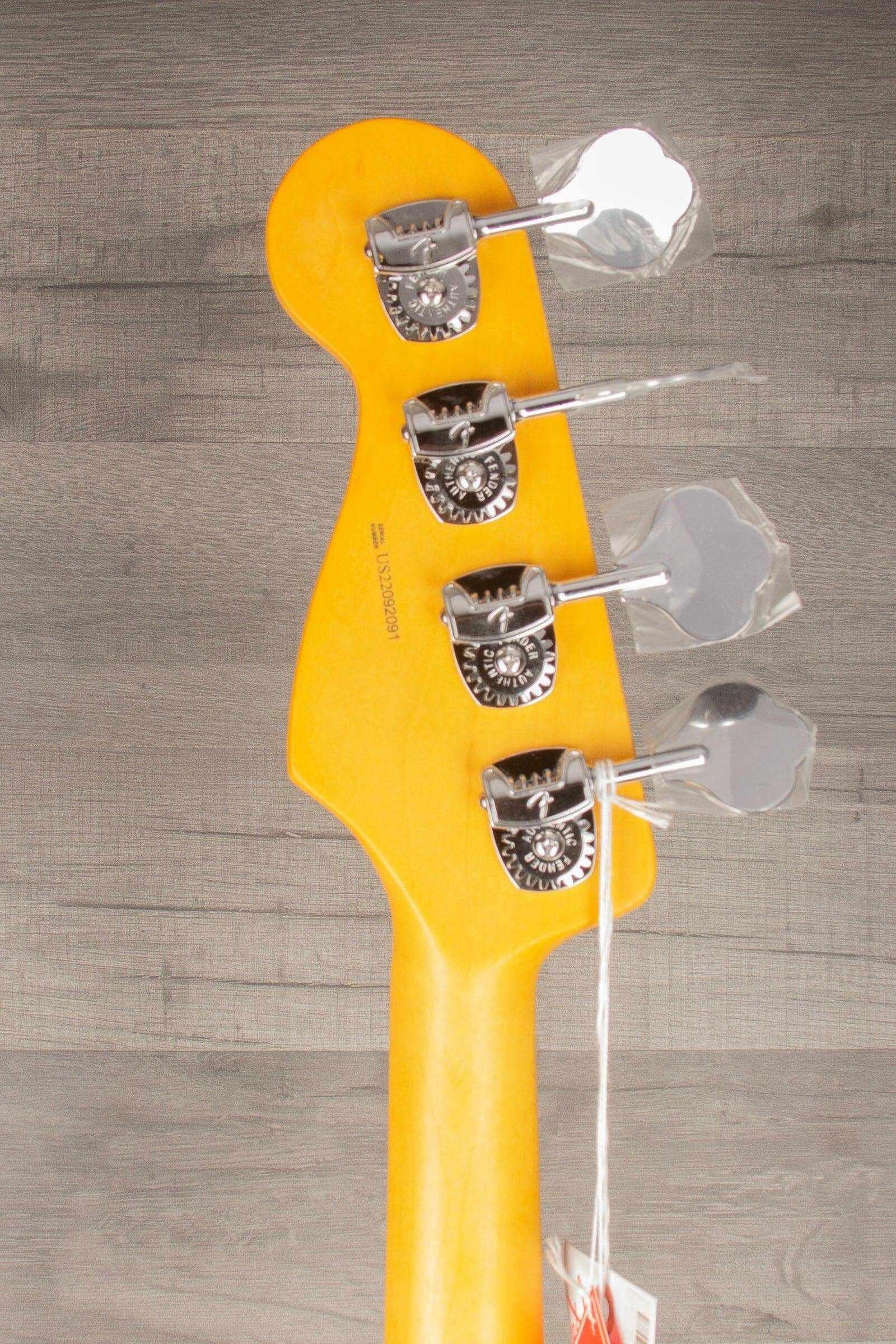 Fender American Professional II Jazz Bass Guitar, Maple Neck - Olympic White