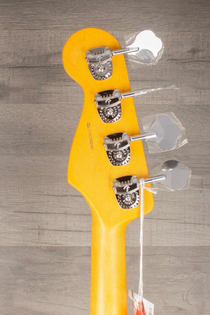 Fender American Professional II Jazz Bass Guitar, Maple Neck - Olympic White