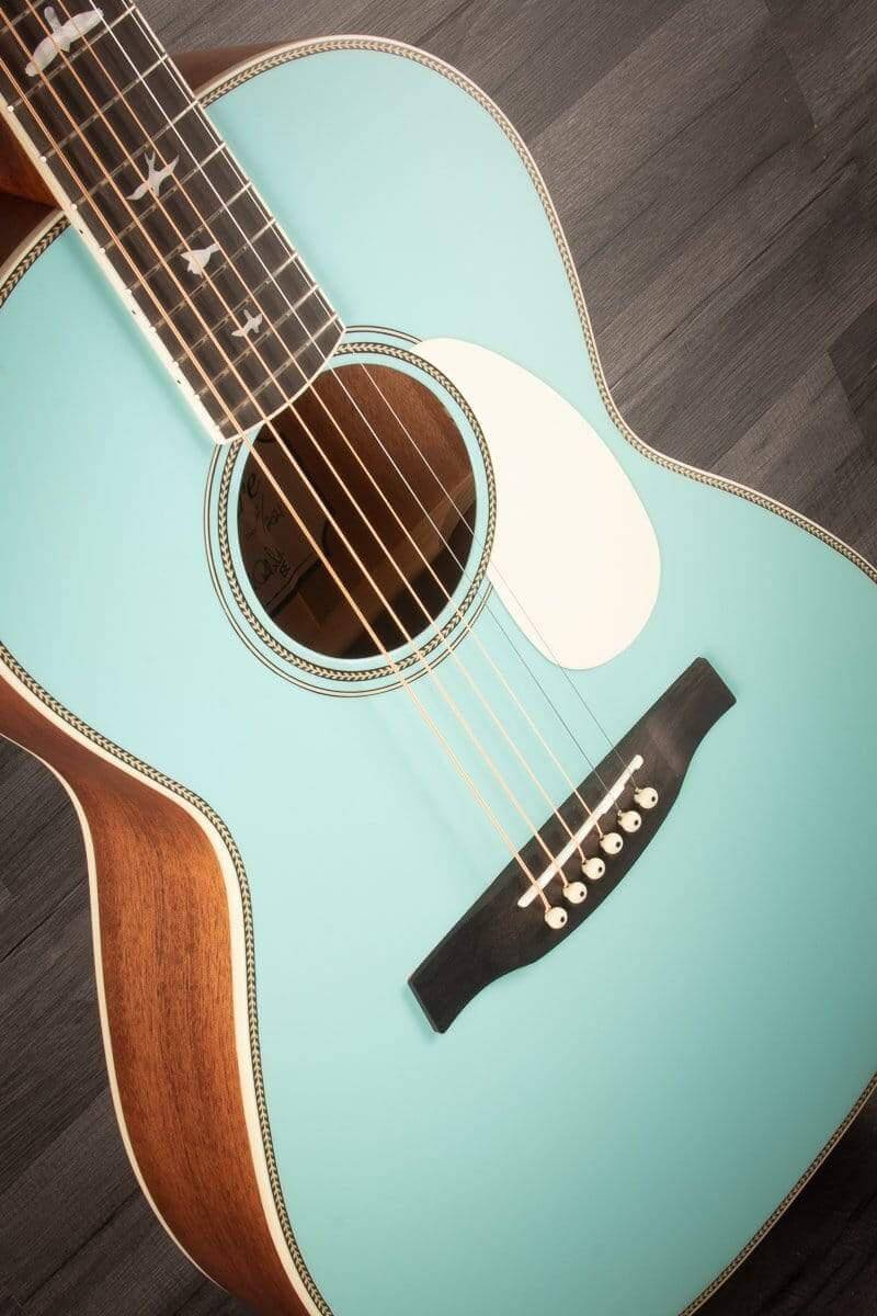 PRS - SE Parlour Satin Powder Blue with Piezo - MusicStreet