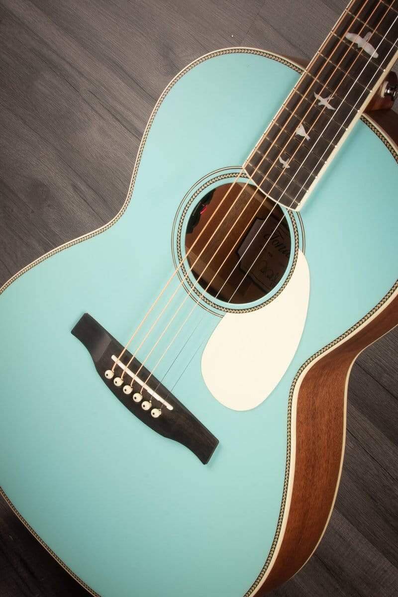 PRS - SE Parlour Satin Powder Blue with Piezo - MusicStreet